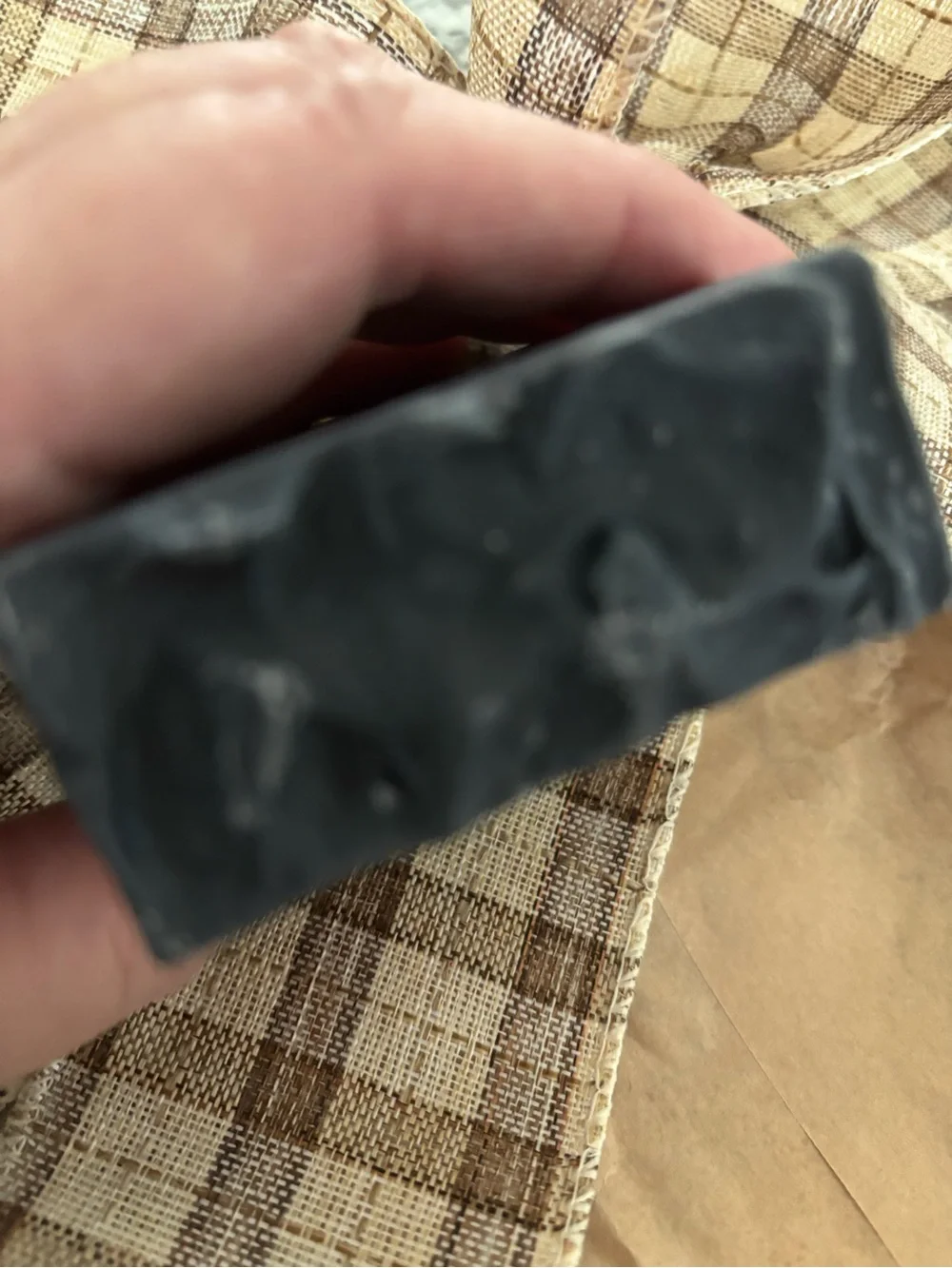 Handmade Men’s Black Soap Bar NEW ITEM Final Sale
